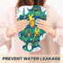 miaozhen 2L Funny Giraffe Monkey Stripe Green Blue Cute hot Water Bottle with Soft Cover hot Compress for Period Cramps