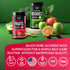 Fruits and Veggies Supplement - High Fiber for Immunity, Gut & Energy - Super Reds & Greens with Marshmallow Root - 240