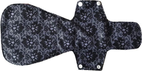 Sigzagor 2 16 Inch (41cm MUMBABY pcs Ultra-deep Sleep Guard Wide Charcoal Bamboo Mama Cloth/Menstrual Pads/Reusable
