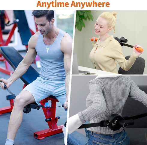 Massage Gun Holder for Hard to Reach Areas. Relieve Muscle Pain in Shoulders, Upper Back, Lower Back, Legs. Compatible