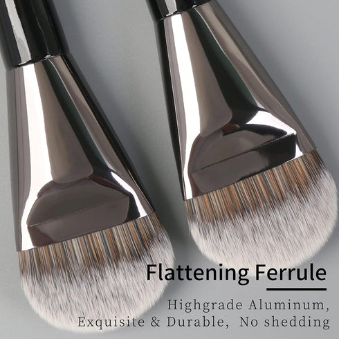 Flat Foundation Brush for Liquid Makeup, Makeup Brushes for Liquid Foundation, 820 Black