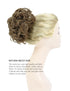 Yamel Messy Bun Hairpiece Updo Curly Bun Extension Combs in Light Brown for Women