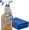 MOOCHI Multi-Purpose Surface Cleaner Spray with Free Heavy Duty Microfiber Cleaning Cloth, Kitchen