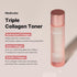 Medicube Triple Collagen Toner - Hydrolyzed, Atelo, & Soluble Collagen for Deep Hydration & Plump Skin, Korean Skincare