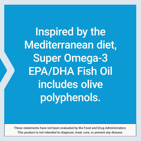 Life Extension Super Omega-3 EPA/DHA Fish Oil with Sesame Lignans & Olive Extract, 60 Softgels