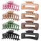 TOCESS 8 Pack Big Hair Claw Clips - Large Claw Clip for Thin Thick Curly Hair 90's
