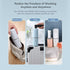 2PCS Toothbrush Travel Case, Multi-Function Portable Cover, Dustproof Holder for Business, Camping, Daily Use