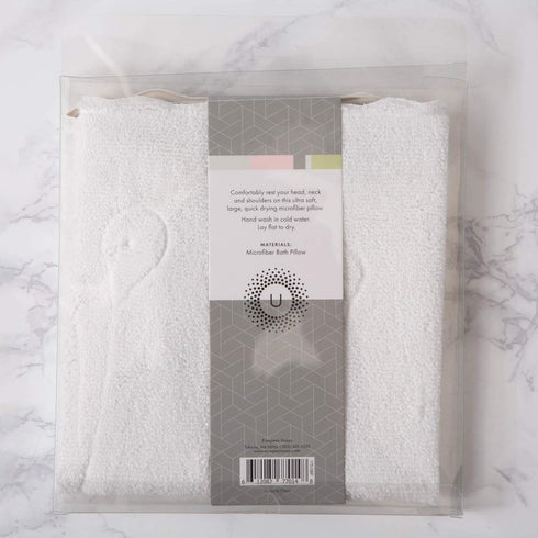 Urbana Spa Prive Home Spa Collection, Microfiber Bath Pillow