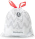 Brabantia PerfectFit Size B, 1.3 Gal, White