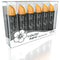 Magic Kiss Lipstick Set, Color Changing Orange with Aloe Vera, MADE IN USA