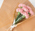 JYWRAPAER 50 Pack Flower Bags for Bouquets, Brown Kraft Flower Bouquet Bags, Wrapping
