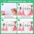 200 Pcs Dental Floss Threaders, Deep Clean Floss for Braces, Nylon Loop Design for Oral Care Tools