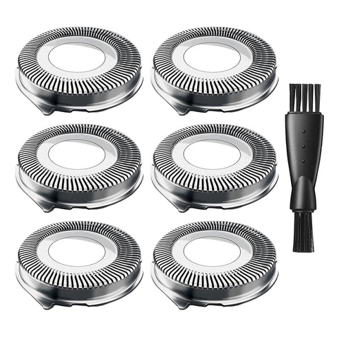 SH30 Replacement Heads for Electric Shaver, Compatible with 2300, 3800, 2100, 3500, Series 3000, 2000, 1000, 6 Packs