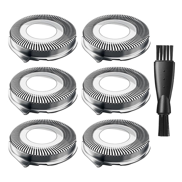SH30 Replacement Heads for Electric Shaver, Compatible with 2300, 3800, 2100, 3500, Series 3000, 2000, 1000, 6 Packs