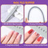 Makartt Nail Glue Remover Kit, for Press on Nails, 10ML Glue Off, Nail File Buffer, Cuticle Oil