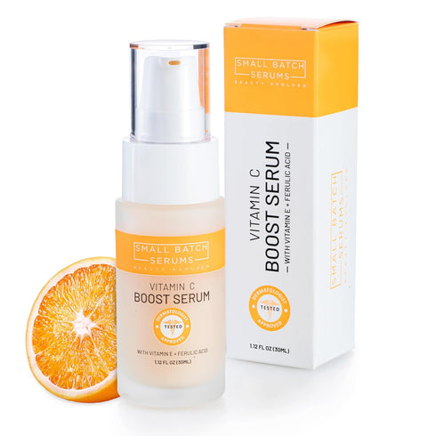 Vitamin C Face Serum - Enhanced Formula with Hyaluronic Acid, Ferulic Acid & Vitamin E for Brightening
