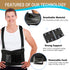 Back Brace for Lower Back Pain Relief - Adjustable Lumbar Support Belt for Heavy Lifting, M/L (30"-37")