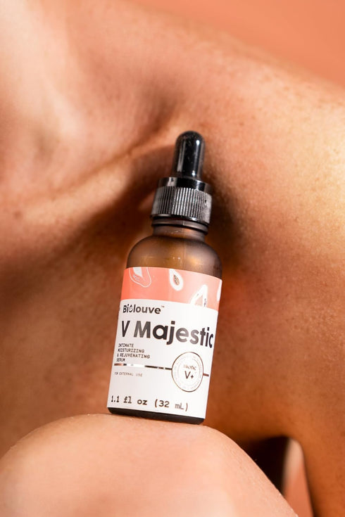 V Intimate Feminine Care, Daily Support for your Vulva, helps prevent infections, and neutralizes odors. (V Majestic