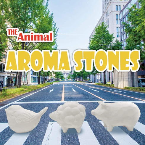 Aroma Ceramic Stone Diffuser, Made in Japan, Eco-Friendly Aromatherapy Essential Oil Diffuser, Bird Design