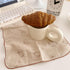 BuLuTu 100% Cotton Muslin Kitchen Towels, Cute Animals Pattern, Soft and Super Absorbent Cleaning Rags, 4 Pack