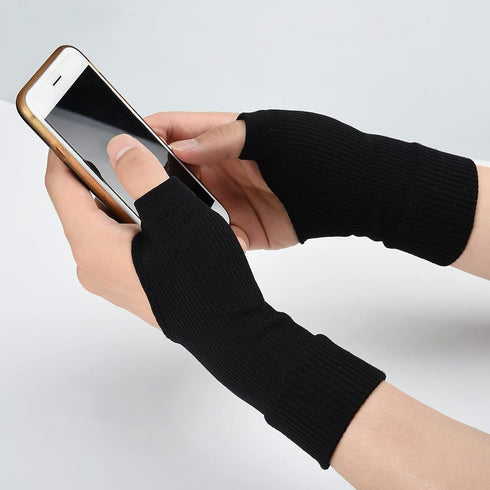 Wrist Thumb Support Compression Gloves (1 Pair), Breathable Brace Sleeves with Soft Gel Pads for Tendonitis, Arthritis,