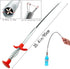 Drain Snake Clog Remover, Flexible Grabber Claw Pick Up Reacher for Toilet, Sewer, Shower, Kitchen, Bathroom Cleaning