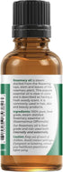 Viva Doria 100% Pure Moroccan Rosemary Essential Oil 30 mL (1 Fluid Ounce) - Undiluted, Food Grade