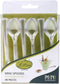 Lillian Tablesettings Mini Spoon - Polished Silver, Pack of 48 Plastic Serve-ware
