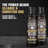 Viking Revolution Beard Wash & Conditioner for Men, Spiced Vanilla with Argan Oil & Jojoba Oil, 5oz Beard Care