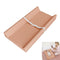 Montesy Water Resistant Baby Diaper Changer Mat Wipeable PU Leather Changing Pad with Strap for Easy