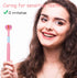 JJUNW 4Pcs 3 Set Sided Toothbrush Adult, Deeply and Thoroughly to Clean Teeth and Gums Colorful Soft Bristle Three