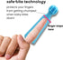 oogiebear Baby Finger Brush & Tongue Scraper, Soft Silicone, BPA-Free, Gentle Oral Care for Infants