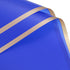 MECCANIXITY Gold Edge Flower Wrapping Paper, Navy Blue 22.8x22.8 Inch, Waterproof for Florist Supplies, Pack of 20
