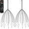 Stocking Stuffers 2 Pack Scalp Massagers, Hand-held Massage Tingle for Deep Relaxation and Hair Stimulation