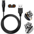 Universal Head Shaver Charger Cord, Compatible with WAHFOX and Many Brands, USB Cable Replacement