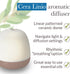Settings Pranarom - Cera Linio Diffuser - Enhance Ambiance - Sophisticated Design - Ultrasonic Technology