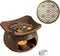THOUSAND SUNNY Incense Burner Kit, Ceramic Herb Burner Aromatherapy Oil Diffuser Vintage Essential Oil