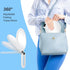 30x Magnifying Travel Mirror, Handheld Double Side Mirror with 1X 30X Magnification & Adjustable Handle for Makeup