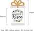 Set 8 Big Dot of Happiness Easter Gift Card Holders, Religious, Bunny Money Envelopes Double-Sided Cardstock Sleeves