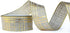 Wired Christmas Ribbon Plaid Set 2.5 Inch 4 Rolls 24 Yards for Decorating Trees, Gift Wrapping, Wreaths, Bows