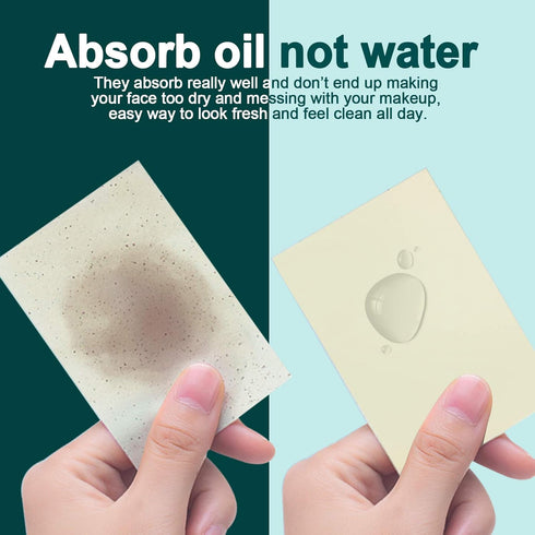 Teenitor Jasmine Oil Blotting Papers, 100 Sheets Oil Control Film for Oily Skin, Men & Women