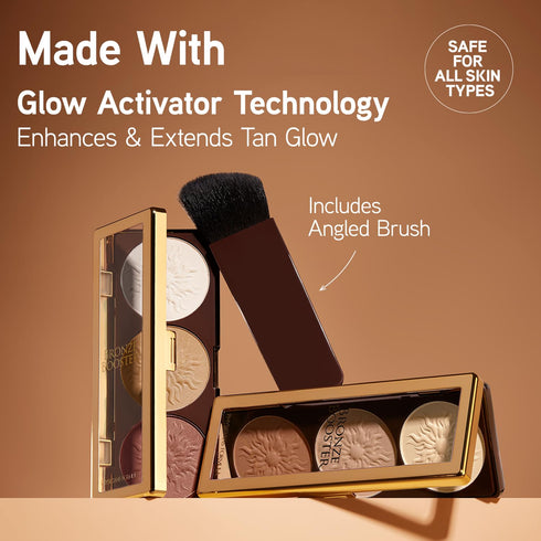 Physicians Formula Highlighter & Contour Powder Palette, Shimmer Strobing, Dermatologist Tested