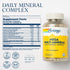 Solaray Mega Multi Mineral, Daily Mineral Complex, 50 Servings, 200 Capsules for Overall Health