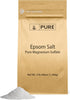 Pure Original Ingredients Epsom Salt, 3 lb, Food Grade Magnesium Sulfate for Bathing & Soaking