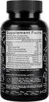 Wild Foods Omega 3 Fish Oil Supplement, 120 Capsules (1 pk), Wild Caught, Burpless, Odorless, Non-GMO, Triple Strength