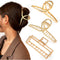 Mehayi 3 PCS Metal Large Claw Clips for Thick Hair, Strong Hold Non-Slip Barrette Jaw Clamp