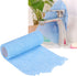 Cleaning Cloths Wipe Roll, Reusable Kitchen Cleaning Wipe, Wash Rags for Home, Kitchen Use (Blue)