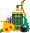 Pjordo Sore Muscle Massage Oil for Massage Therapy, with Massage Roller Ball