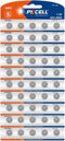 PKCELL LR626 Batteries 377 AG4 Button Cell Battery SR626sw Watch Battery