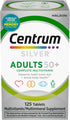Centrum Silver Multivitamin for Adults 50 Plus, Vitamin D3, B-Vitamins, Gluten Free, 125 Ct Supplement for Memory